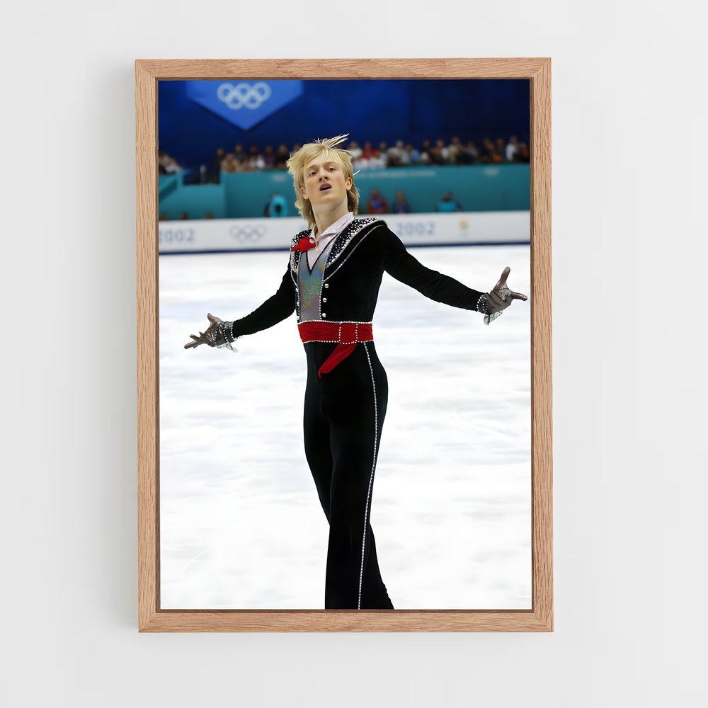 Poster Evgeni plushenko aisance – affiche Patinage artistique (vue 4)
